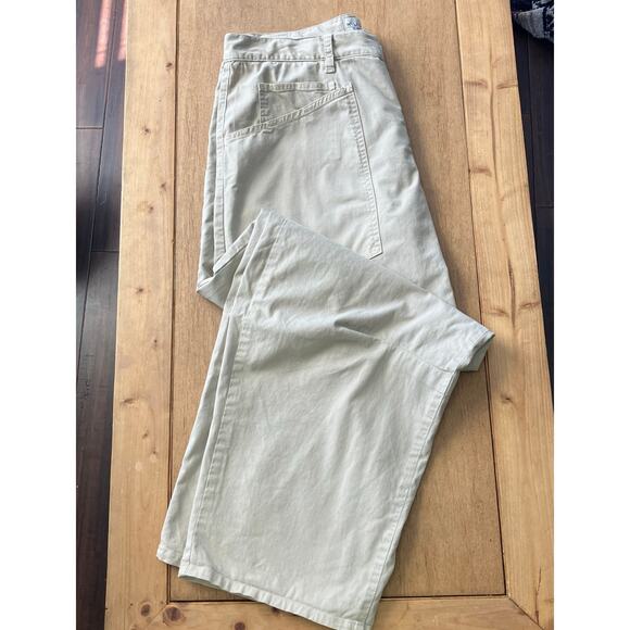 Nili Lotan Shon Pant Curved Barrel Leg Sandstone Beige Tan 10 - Picture 4 of 7